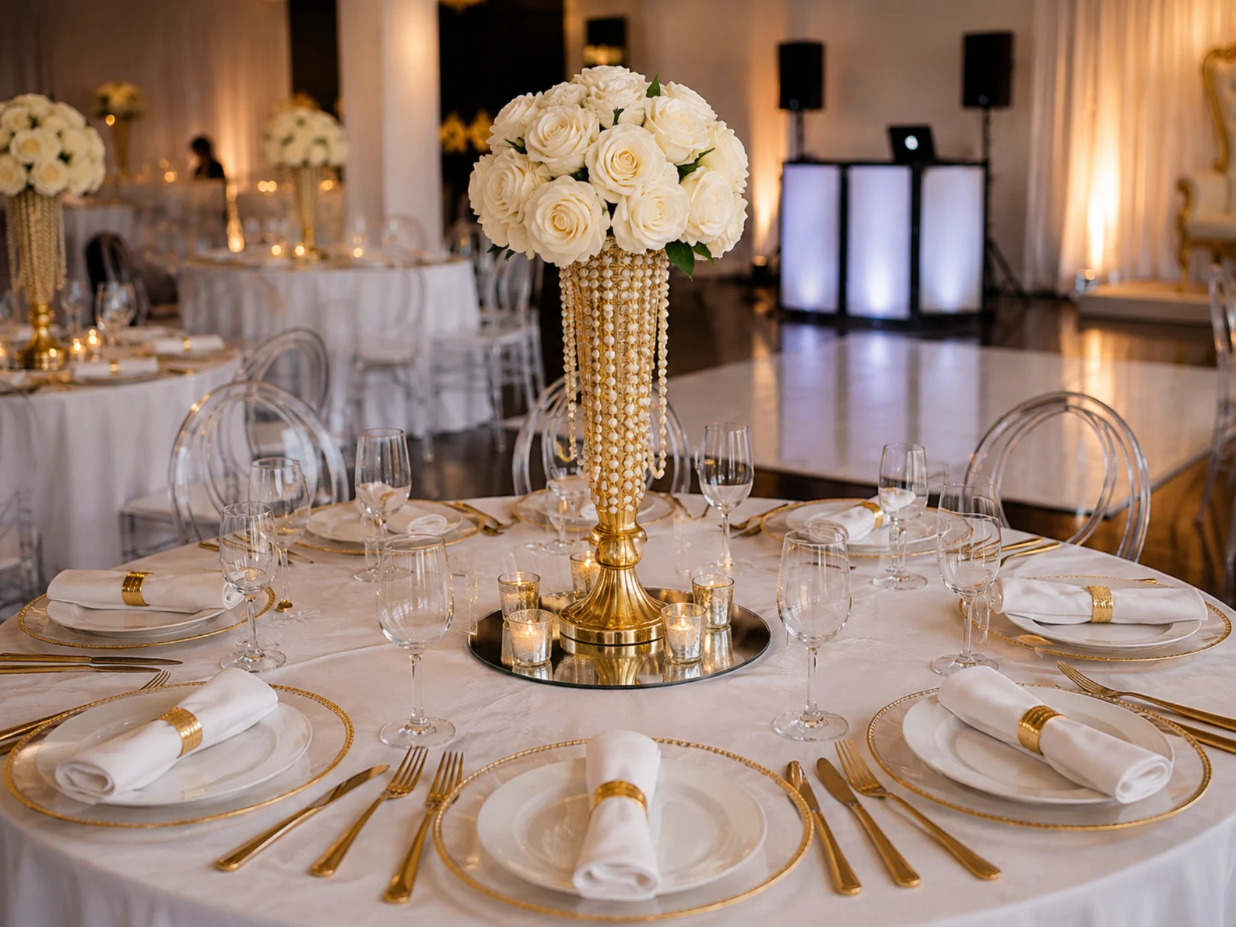 AAA Event Venue interior and event styling